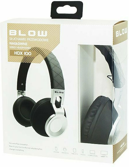 Blow HDX100 Fără fir / Cu fir On Ear Căști Gri