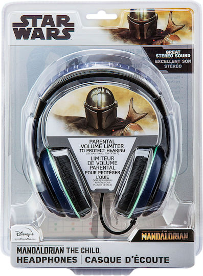 eKids Star Wars The Child Ενσύρματα Παιδικά On Ear Ακουστικά Γκρι