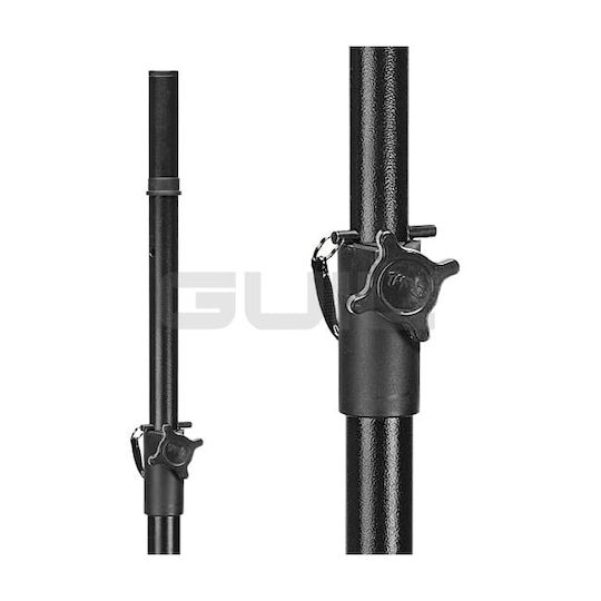Guil PA-Lautsprecher-Stativ Höhe 156-214cm in Schwarz Farbe