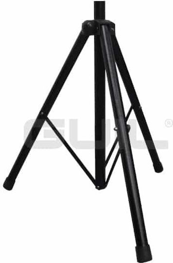 Guil Tρίποδο Ηχείων PA ύψους 127-207cm σε Μαύρο Χρώμα