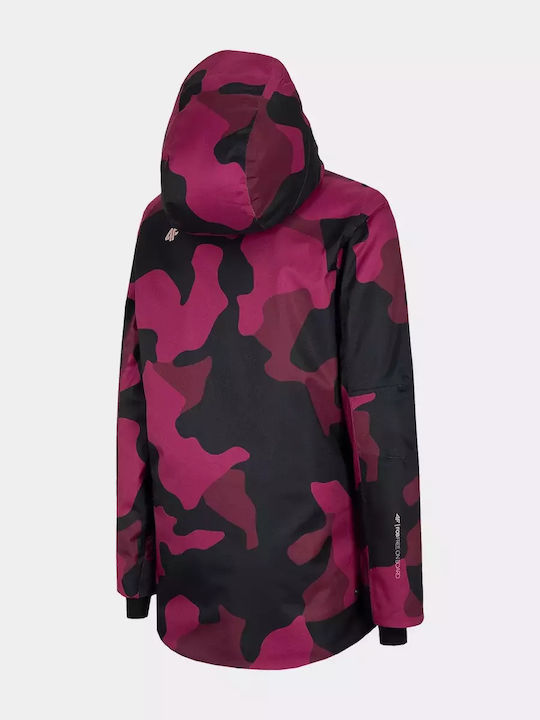 4F H4Z20-KUDS001-90A Frauen Jacke aus für Ski & Snowboard Mehrfarbig