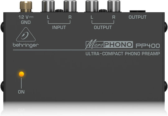 Behringer PP400 Phono Preamp Black