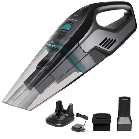 Concept VP4350 Επαναφορτιζόμενο Σκουπάκι Χειρός 7.4V Μαύρο