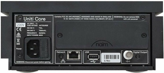 Naim Uniti Core Streamer Μαύρο