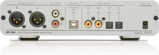 Musical Fidelity MX-DAC DAC Сребрист