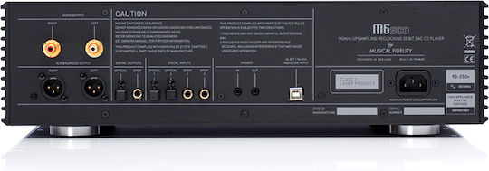 Musical Fidelity Fidelity M6SCD Hi-Fi CD Player Ασημί