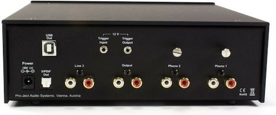 Pro-Ject Audio Phono Box DS2 USB Phono Preamp Ασημί