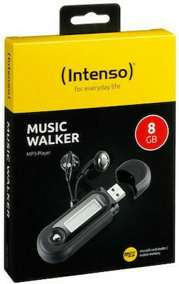 Intenso Music Walker MP3 Player (8GB) with LCD Display Black