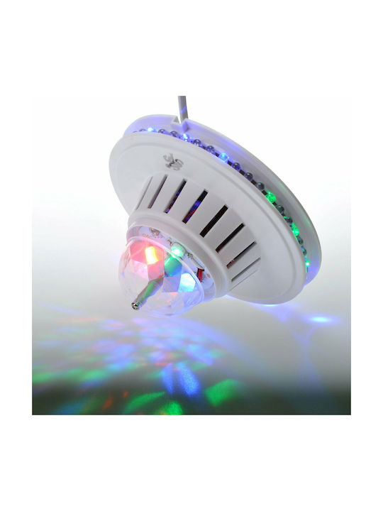 Ibiza Διακοσμητικό Φωτιστικό UFO Sunflower LED RGB Party Light