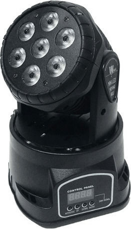Φωτορυθμικό Wash LED με Ρομποτική Κεφαλή Smart Rainbow DP-518 RGBW