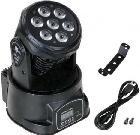 Art Sound Φωτορυθμικό Wash LED με Ρομποτική Κεφαλή AL-1025 Mini Set (4 Lights) RGBW