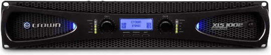 Crown Audio XLS-1002 Τελικός Ενισχυτής PA 2 Καναλιών 350W/4Ω 215W/8Ω 1002