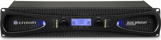 Crown Audio XLS-2502 PA Power Amplifier 2 Channels 775W/4Ω 440W/8Ω Black