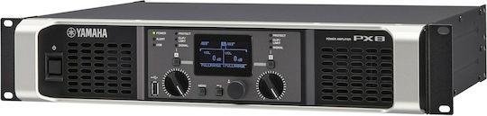 Yamaha PX8 Τελικός Ενισχυτής PA 2 Καναλιών 800W/4Ω 600W/8Ω PX-8