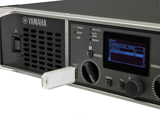 Yamaha PX5 PA Power Amplifier 2 Channels 800W/4Ω 500W/8Ω with Cooling System Black