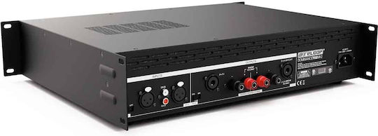 Reloop Dominance 702 MK2 PA Power Amplifier 2 Channels 180W/4Ω 120W/8Ω Black
