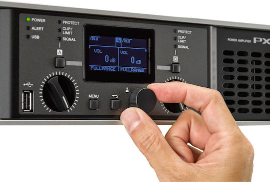Yamaha PX10 Τελικός Ενισχυτής PA 2 Καναλιών 1200W/4Ω 1000W/8Ω PX-10
