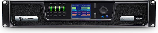 Crown Audio CDi 4|600 Τελικός Ενισχυτής PA 4.0 Καναλιών