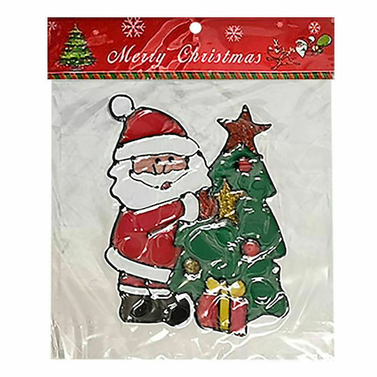 XMASfest Χριστουγεννιάτικα Aufkleber für das Fenster 20x20cm. (Μiverse Designs)
