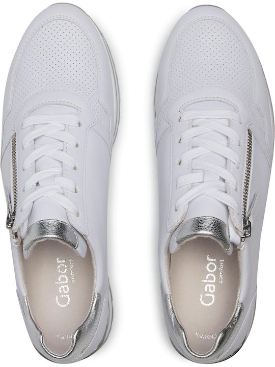 Γυναικεία Flatforms Sneakers Λευκά