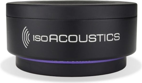 IsoAcoustics Iso-Puck 76 Shock Absorbing Mats 76mm Set of 2 Pieces Black
