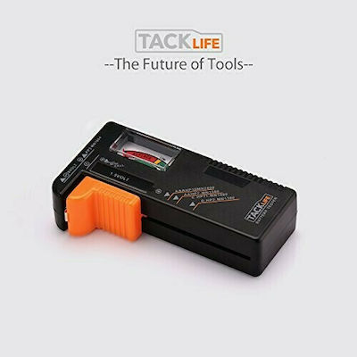 Tacklife MBT01 Analog Battery Tester with Battery Size Adjustment Lever