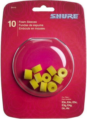 Shure EAYLF1-10 (5 Paare) Ersatz-Ohrstöpsel für Kopfhörer EAYLF1-10