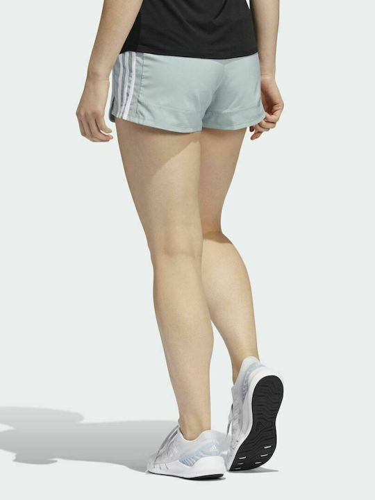 adidas Pacer 3-Stripes Woven Women's Sporty Shorts Magic Grey