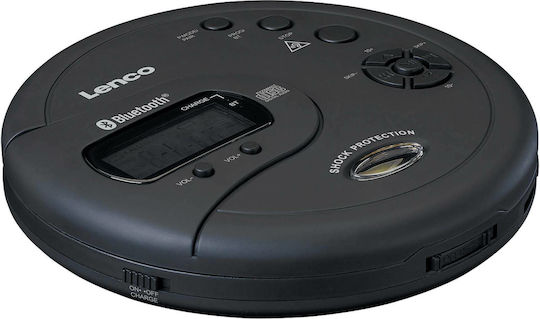 Lenco Φορητό Ηχοσύστημα με Bluetooth / CD / MP3 Μαύρο