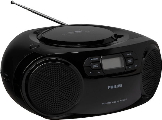 Philips AZB500 Преносима Аудиосистема с CD Радио Черен