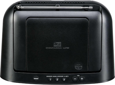 Sony Φορητό Ηχοσύστημα ZS-PS50 με CD / MP3 / USB / Ραδιόφωνο σε Μαύρο Χρώμα