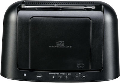 Sony Φορητό Ηχοσύστημα ZS-RS60BT mit CD-Spieler / USB / Radio in Schwarz Farbe