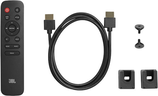 JBL SB-170 Саундбар 2.1 Bluetooth и HDMI 220W с Безжичен Субуфер и Дистанционно Черен