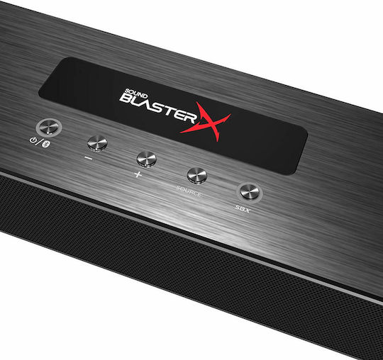 Creative Sound BlasterX Katana Ασύρματα Ηχεία Υπολογιστή 2.1 με RGB Φωτισμό και Bluetooth Ισχύος 75W Μαύρα