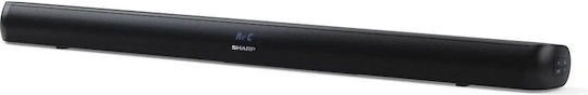 Sharp HT-SB147 Slim Soundbar 2 Bluetooth și HDMI 150W cu Telecomanda Negru