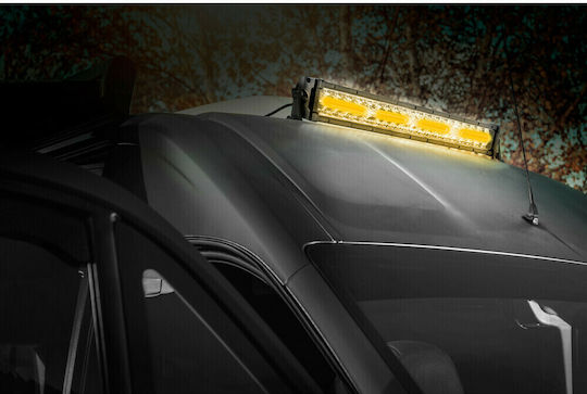 Lampa Pluton Headlights Car in Bar Shape LED Universal 10 - 30V 120W with Orange Lighting 1pcs
