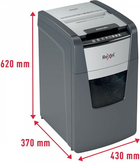 Rexel AUTO+ 130X P4 Cross Cut 130-Sheet Paper Shredder