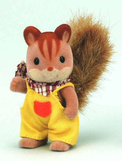 Epoch Toys Walnut Squirrel Family Sylvanian Families για 3+ Ετών 8εκ.