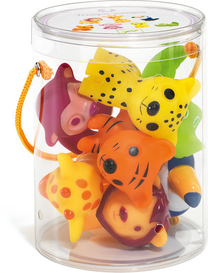 Djeco Jungle Animals For 1.5+ Years 9cm (Miscellaneous Designs)