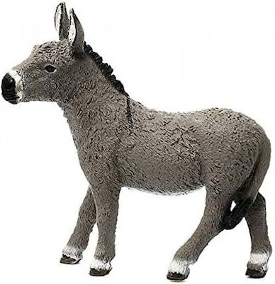 Schleich-S Miniature Toy Donkey for 3+ Years 9.5cm.