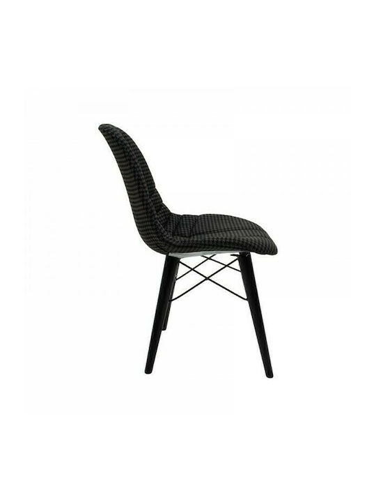 Delly Столички Трапезария Black Plaid 1бр 45x52x80бр