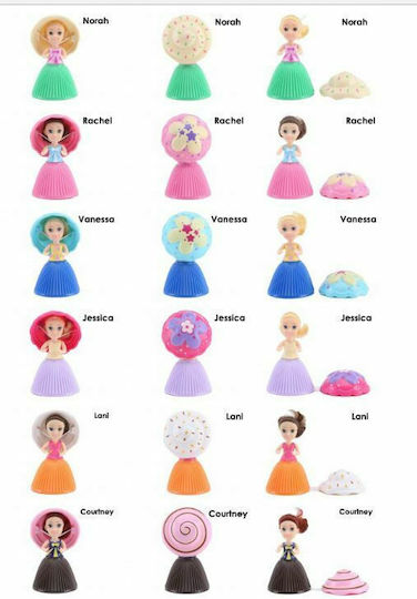Just Toys Cup Cake Surprise Mini Princess Doll για 3+ Ετών (Διάφορα Σχέδια)