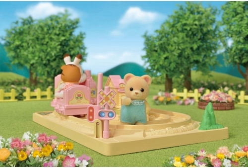 Epoch Toys Baby Choo-Choo Train Sylvanian Families For 3+ Years 17cm