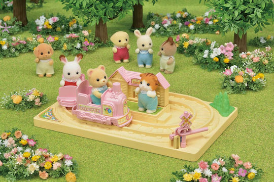 Epoch Toys Baby Choo-Choo Train Sylvanian Families For 3+ Years 17cm