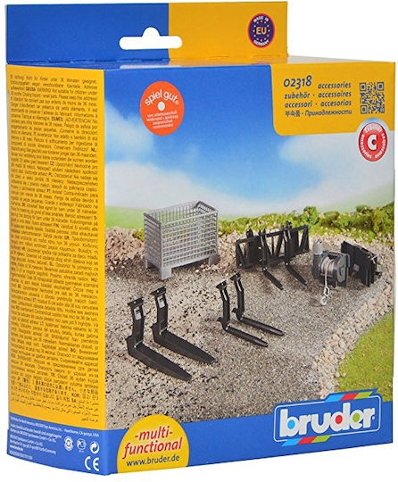 Bruder Αξεσουάρ Κουτί για Παλέτες για 3+ Ετών