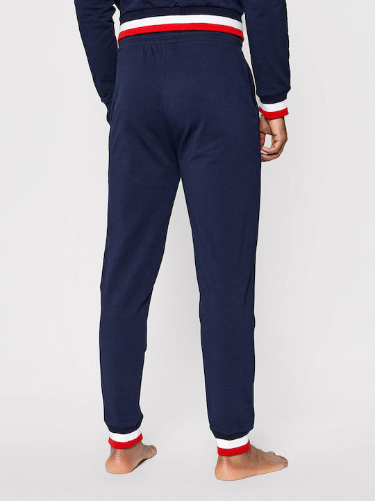 FILA Men's Winter Pajamas Set Blue