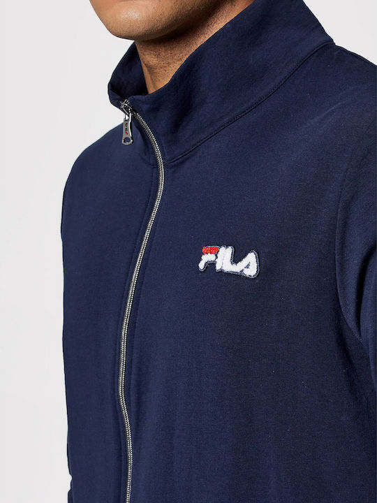 FILA Men's Winter Pajamas Set Blue