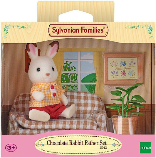 Epoch Toys Chocolate Rabbit Father Set Sylvanian Families για 3+ Ετών 17εκ. (Διάφορα Σχέδια)