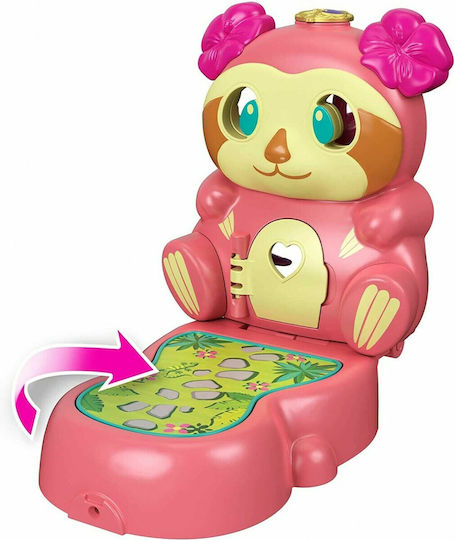 Mattel Flip And Reveal Sloth Polly Pocket Sloth για 4+ Ετών 10εκ. (Διάφορα Σχέδια)