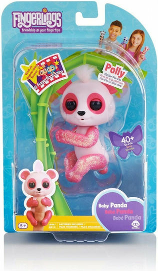 WowWee Fingerlings Glitter Baby Panda Für Mehrfach Alter 5+ (Verschiedene Designs/Sortimente von Designs)